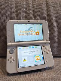 New Nintendo 3DS XL bianco DUAL IPS + caricatore 