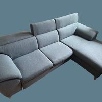 Divano 3 posti con chaise longue e estraibile