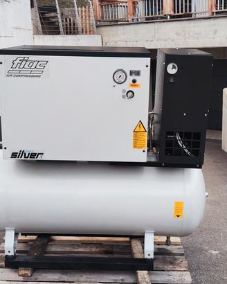 compressore a vite silenziato con essicatore