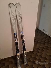 sci Volkl 149 cm con attacchi e scarponi salomon