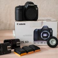 Reflex Canon 6D+battery grip e access. come nuova