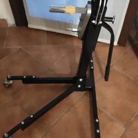 Cavalletto centrale porta moto