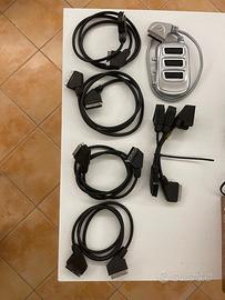 Cavi Scart e sdoppiatore e ciabatta