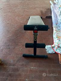 Panca palestra Weider Pro 220 robusta e funziona