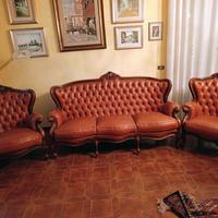 Soggiorno completo in legno massello 