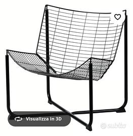 poltrona in ferro ikea