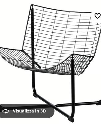 poltrona in ferro ikea
