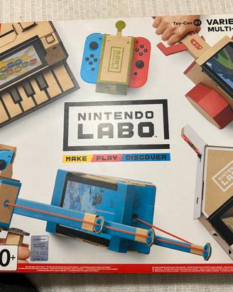 Nintendo labo variety kit senza macchinina+kit esp