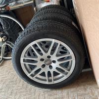 4 CERCHI COPIA AUDI 16" + TERMICHE PIRELLI 195/50