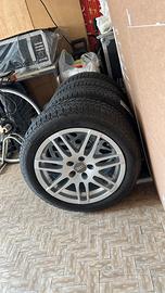 4 CERCHI COPIA AUDI 16" + TERMICHE PIRELLI 195/50
