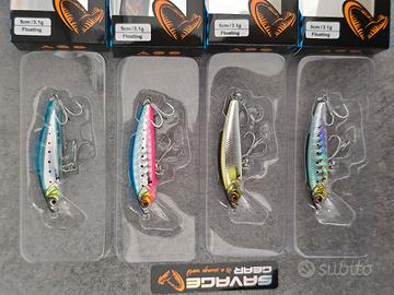 Lotto Minnow Savage Gravity Light spinning spigola