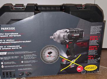 Avvitatore a impulsi Parkside 20v - Smontagomme