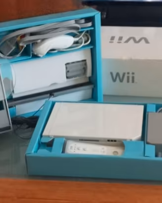 Nintendo Wii Bianca CIB (Scatola e Manuali) + Wii