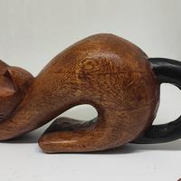 Gatto in legno 