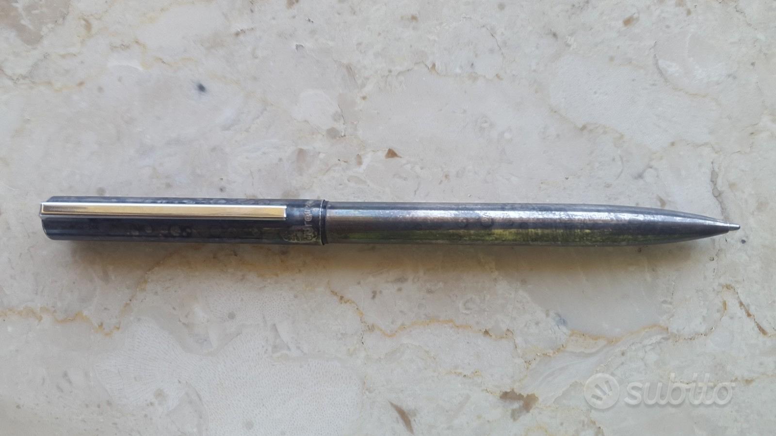 Sapi - bella penna stilografica laccata verde vintage anni '90
