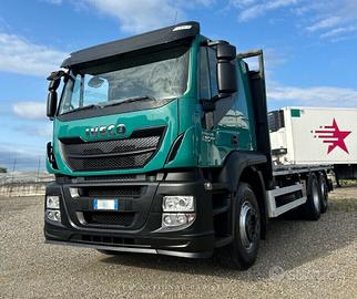 Iveco Stralis 420 3ASSI PIANALE 6,10X2,55 -2014