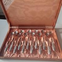 12 cucchiaini Argento in confezione originale 