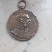 Francesco Giuseppe I bel Bronzo 1898.