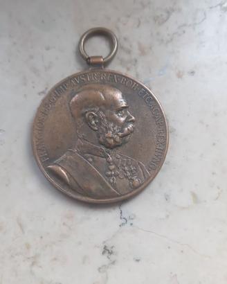 Francesco Giuseppe I bel Bronzo 1898.