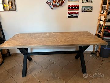 Tavolo Maison du Monde Industrial legno, 200cm