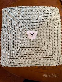 Copertina in pura lana merino per bambini