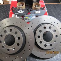 GOLF V DISCHI FORATI E PASTIGLIE  FRENO BREMBO