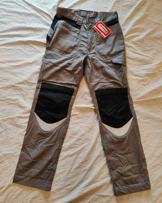 Pantaloni da Lavoro Cofra Carpenter Grigio Nero 48