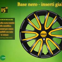 Set 4 Copricerchi 15" - vari colori