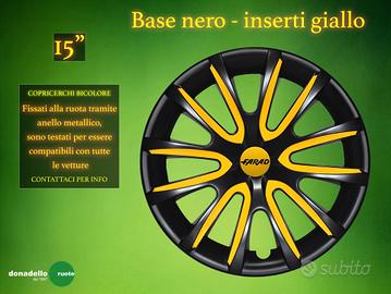 Set 4 Copricerchi 15" - vari colori