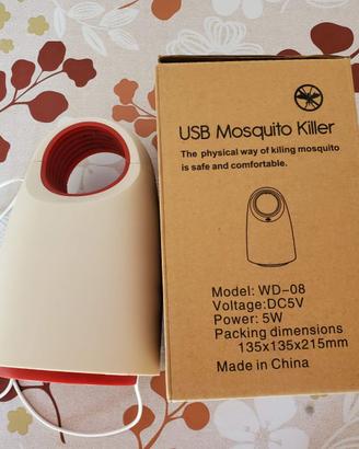 2x Trappola Antizanzare USB
