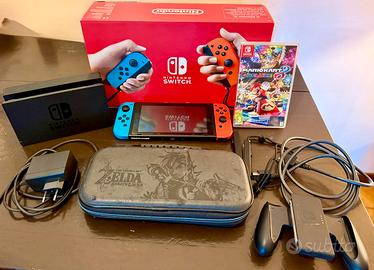 Nintendo Switch 2019 + Mario Kart 8