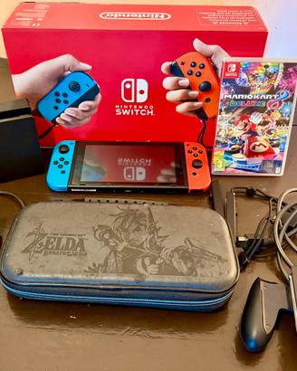 Nintendo Switch 2019 + Mario Kart 8