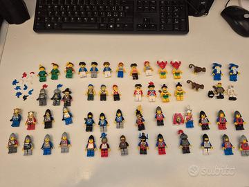 Lego Minifigure castle pirati forestmen fantasy