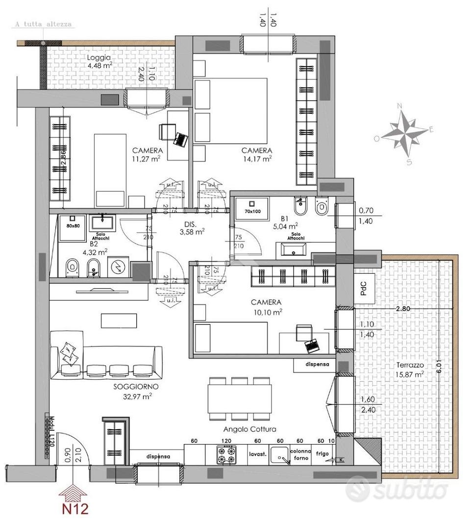 Appartamento – Granarolo dell'Emilia, Quarto Inferiore - Vista 2