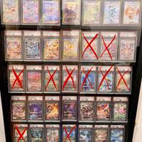 Collezione Pokemon scarlatto e violetto PSA10