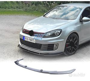 SPOILER LIP VOLKSWAGEN VW GOLF 6 GTI 08-12 CARBONI