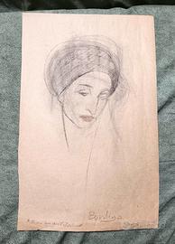 Angelo Bordiga - Disegno Originale "Volto" (2005)