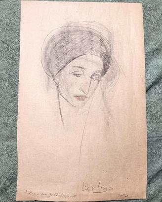 Angelo Bordiga - Disegno Originale "Volto" (2005)