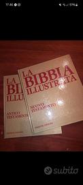 2 libri La Bibbia illustrata