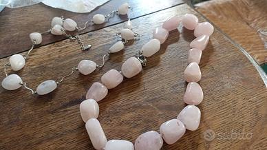 Collanae quarzo rosa
