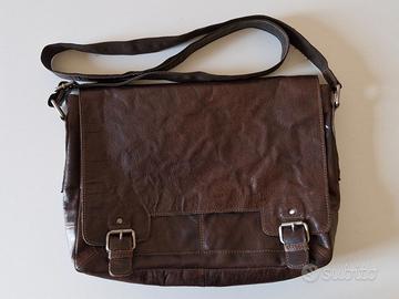 Borsa tracolla messenger in pelle Ashwood