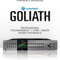 Antelope Goliath - Professional Audio I/F