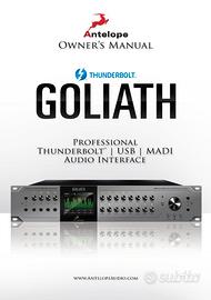 Antelope Goliath - Professional Audio I/F