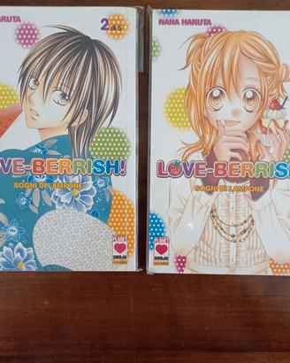 MANGA, LOVE BERRISH! I PRIMI 2 DELLA SERIE DI 5.