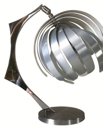 lampada abat jour Henri Mathieu degli anni '70