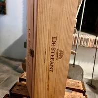 Scatole in legno vini