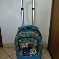 Zaino scuola con carrello Seven originale