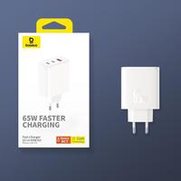 Carica batterie 3 porte GaN 65W Baseus