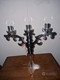 Candelabri in acciaio