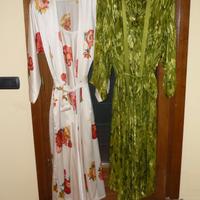 Vestaglia con camicia, 100% seta naturale.